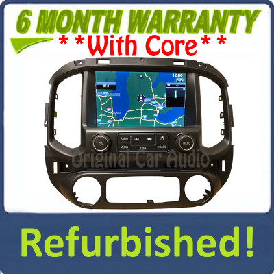 Refurbished 2015 - 2016 GMC Canyon OEM 8" Touch Screen Radio Display Control Panel