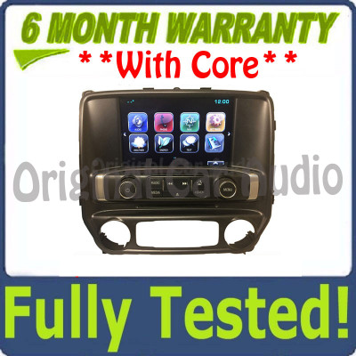 Blemished 2014 - 2015 GMC Sierra OEM Touch Screen Radio Control Panel Display Monitor