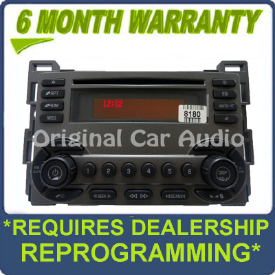 2006 Pontiac TORRENT OEM Radio AM FM XM Radio CD Player Stereo AUX Receiver