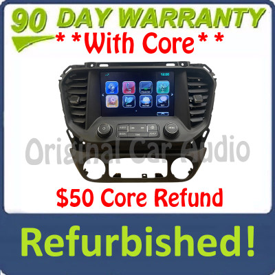 Refurbished 2017 - 2019 GMC Acadia OEM Radio Display Screen Control Panel w/ Vents