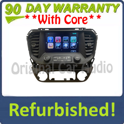 Refurbished 2017 - 2019 GMC Acadia OEM Radio Display Screen Control Panel