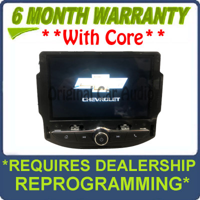 2019 Chevy Cruze OEM Navigation Display Screen AM FM XM Radio Receiver
