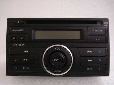 2007 2008 2009 Nissan Versa OEM AM FM Radio Single CD Player CY040