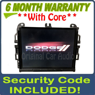 Refurbished 2014 - 2017 Dodge Durango OEM VP3 NA RA3 Touch Screen U Connect Multi Media Receiver
