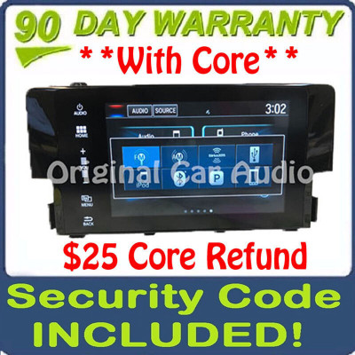 Refurbished 2016 - 2018 Honda Civic OEM Navigation Touch Screen Factory Radio Display Screen
