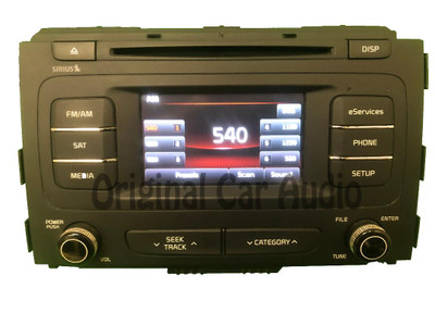 2015 - 2016 Kia Sedona OEM UVO Touch Screen Single CD Multimedia Radio Receiver 2015 - 2016 Kia Sedona OEM UVO Touch Screen Single CD Multimedia Radio Receiver
