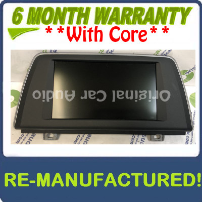 Reman 2015 - 2017 BMW X1 X2 F48 OEM 6.5" Information GPS Dash Display with New Screen