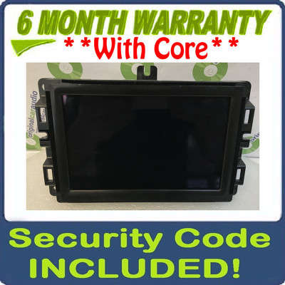 2017 - 2020 Jeep Cherokee OEM 7' Media Display Screen AM FM Radio Receiver