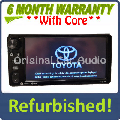 Refurbished 2017 - 2019 Toyota Corolla iM 86 OEM Non-JBL Gracenote AM FM HD Radio T10087, T10159