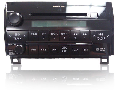 AD1803 2008 07 12 Toyota Tundra Navigation Radio CD Player