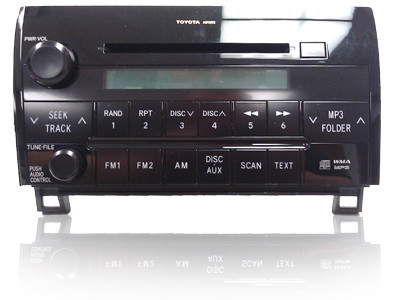 NEW Toyota Tundra W/O Navigatio Radio CD Player AUX 86120-0C211 2007-2009. 