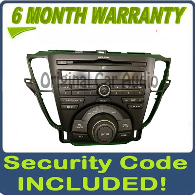 2012 - 2014 Acura TL OEM Premium Sound Multi Media Navigation Radio Receiver 3PB1