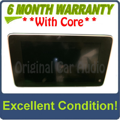 2014 - 2020 BMW 5 6 7 Series X5 X6 OEM 10.2" Rear Seat DVD Entertainment Compartment Monitor Display