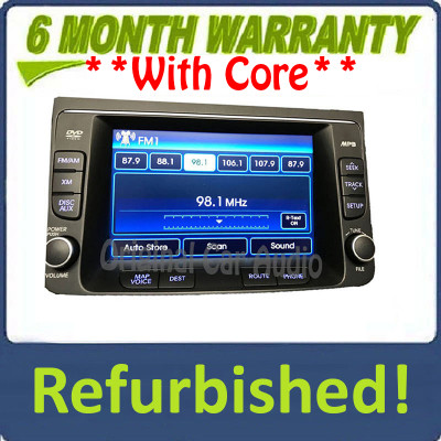 Refurbished 2009 2010 2011 2012 2013 2014 Hyundai Genesis OEM Navigation Display Screen