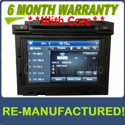 Reman 2015 - 2017 Hyundai Sonata OEM Android Auto App CD AM FM Bluetooth Media Receiver