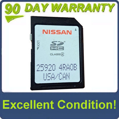2016 - 2018 Nissan Maxima OEM Navigation Radio Control Assembly SD Card 25920 4RA0B