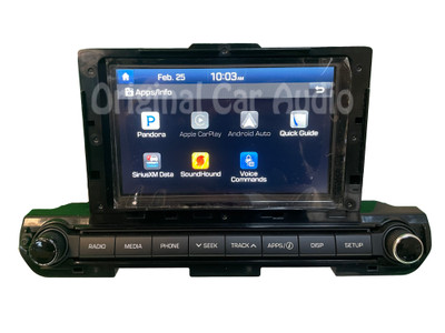 Refurbished 2016 - 2018 Hyundai Elantra OEM AM FM SAT Bluetooth Touch Screen Display Refurbished 2016 - 2018 Hyundai Elantra OEM AM FM SAT Bluetooth Touch Screen Display