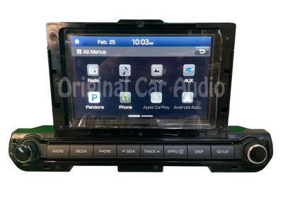 Refurbished 2016 - 2018 Hyundai Elantra OEM AM FM SAT Bluetooth Touch Screen Display Refurbished 2016 - 2018 Hyundai Elantra OEM AM FM SAT Bluetooth Touch Screen Display