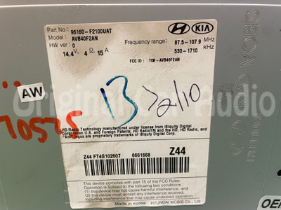 Refurbished 2016 - 2018 Hyundai Elantra OEM AM FM SAT Bluetooth Touch Screen Display Refurbished 2016 - 2018 Hyundai Elantra OEM AM FM SAT Bluetooth Touch Screen Display