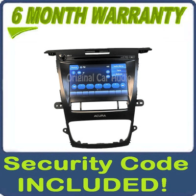 2018 - 2020 Acura TLX OEM Non-Nav AM FM Radio Display Screen Receiver