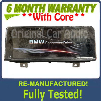 Blemished Reman 2017-2021 BMW F20 F21 F22 F23 OEM NAVIGATION DISPLAY NBT EVO 8.8" SCREEN