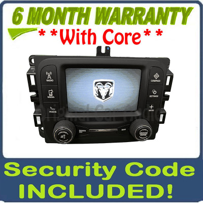2013 - 2016 Dodge Ram 1500 2500 OEM VP2 Multi Media Bluetooth AM FM Radio Receiver