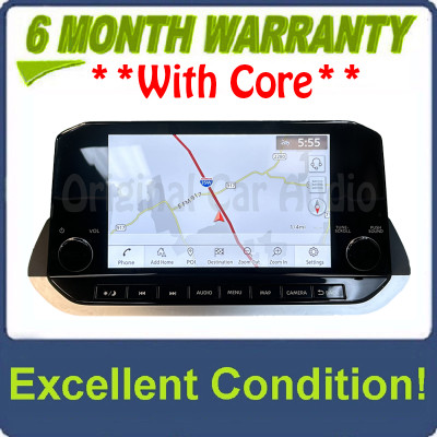 2021 - 2022 Nissan Rogue OEM Display and Receiver Touch Screen Bluetooth Radio