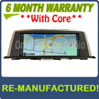 Reman 2014 - 2016 BMW F12 F13 M6 640 650 OEM Navigation Display Monitor 10" Screen