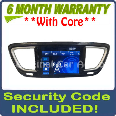 Blemished 2017 - 2020 Chrysler Pacifica Voyager OEM JB2 Radio Touch Screen Display Monitor ONLY