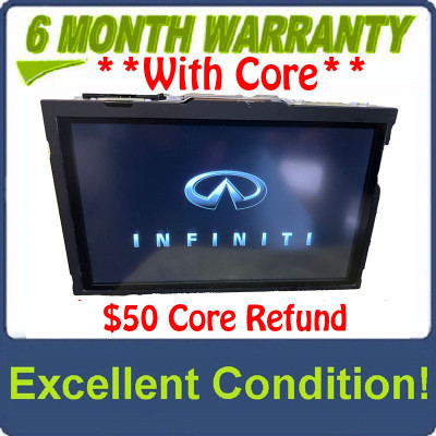 2017 - 2018 Infiniti QX30 OEM Navigation Touch Screen Display Screen Controller Monitor ONLY