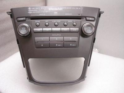 Acura MDX AUX WMA MP3 Radio 6 Disc CD Changer 39100-STX-H020 2GF0 2007-2009