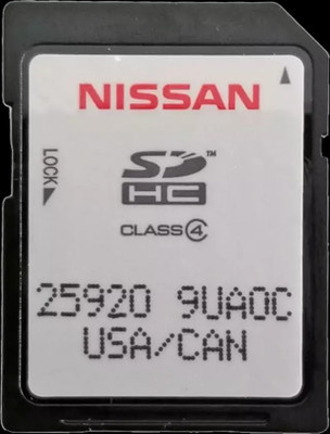 2016 - 2018 Nissan Murano OEM Genuine Navigation GPS DATA Memory SD Card U.S Map 9UA0C
