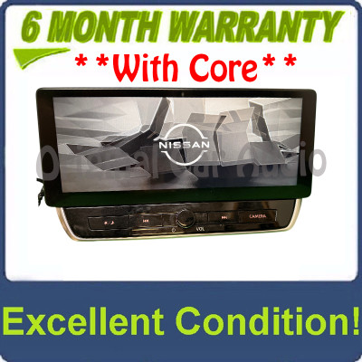 2022-2025 OEM Nissan Altima Display TV Screen information 28090-9HF0B