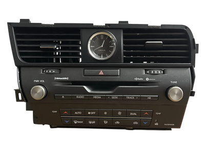 LEXUS RX350 RADIO RX450H AUDIO RADIO RECEIVER CD PLAYER CONTROL PANEL 861400E660