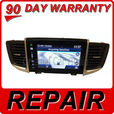 Repair 2016 - 2017 Honda Pilot OEM Touch Screen Navigation Multimedia AM FM Radio Receiver