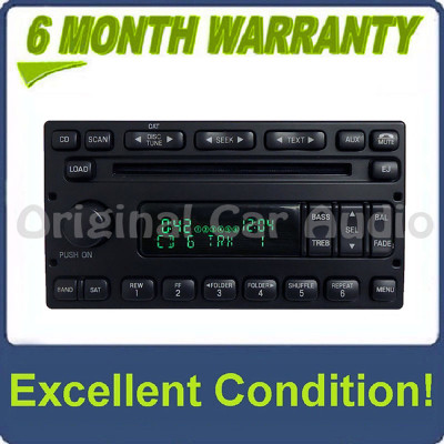 Ford Lincoln Mercury MP3 6 Disc CD Player Satellite 98 99 2000 01 02 03 04 05 06 2007