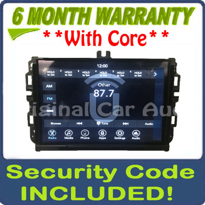 Refurbished 17 18 19 20 Jeep Cherokee AM FM Radio w/ 8.4" Display Screen OEM