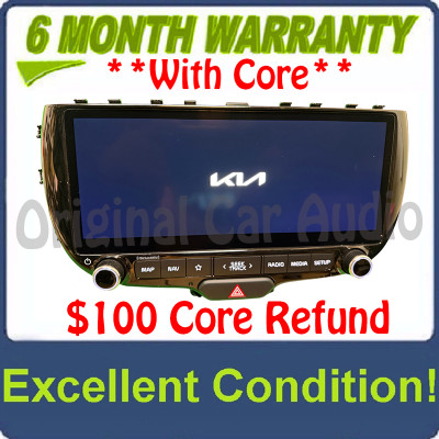 2023 - 2025 Kia Soul OEM Multi Media Navigation GPS Car Play Android Auto Touch Screen Display Monitor XM Radio Receive