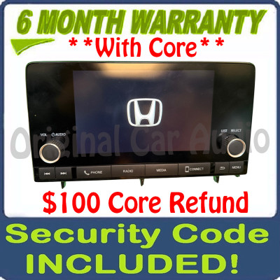 2023 - 2025 Honda Accord OEM AM FM Touch Screen Display Monitor Car Play Android Auto Multi Media Radio Receiver 