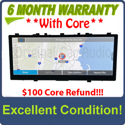 2023 - 2025 HYUNDAI PALISADE OEM RADIO RECEIVER NAVIGATION HEAD UNIT 12.3' DISPLAY W/SURROUND VIEW