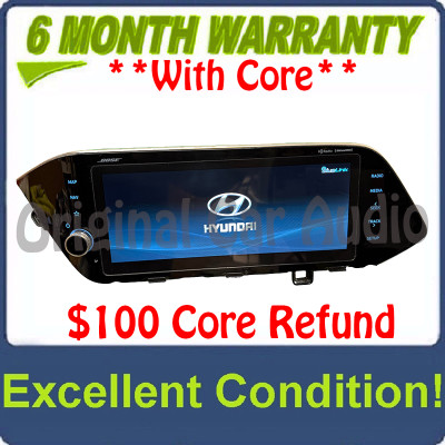 2020 - 2023 Hyundai Sonata OEM BOSE Premium Sound Apple Car Play Android Auto Multi Media Touch Screen Radio Receiver 