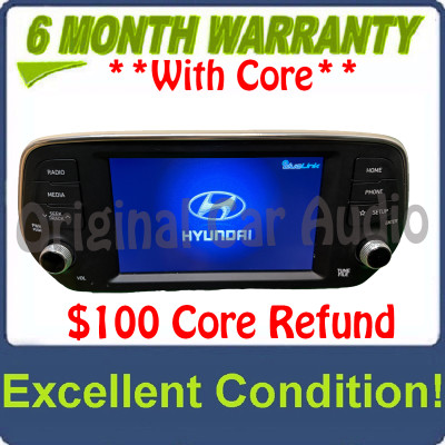 2019 - 2020 Hyundai Sante Fe OEM Premium Sound Apple Car Play Android Auto Multi Media Touch Screen HD XM Radio Receiver