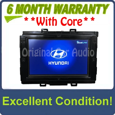 2018 - 2019 Hyundai Sonata OEM Radio Bluelink Media Receiver Display Screen