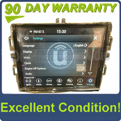 2017 - 2021 Ram Jeep Grand Cherokee OEM Uconnect 8.4 4C UAS VP4 RA4 Multi Media Receiver