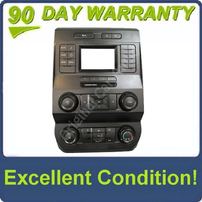 2019 - 2020 Ford F150 OEM Radio Climate Control Panel 4" Bezel