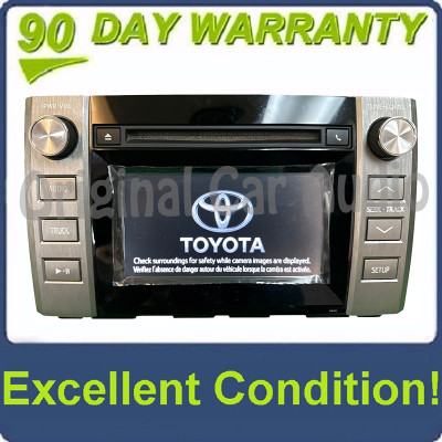 2017 – 2020 Toyota Tundra HD Radio Display Receiver AM/FM OEM 86140-0C180