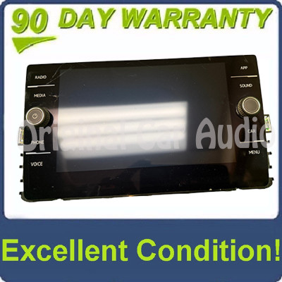 2018 - 2024 Volkswagen Golf Jetta OEM Multi Media Radio Control Display Touch Screen Monitor ONLY