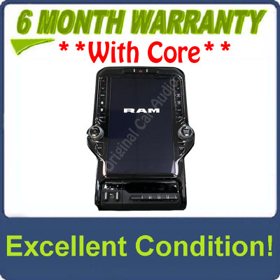 2022-2024 RAM 2500 3500 OEM 12" NAVIGATION UCONNECT DISPLAY RADIO CENTER STACK