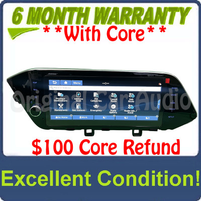 2020 - 2023 Hyundai Sonata OEM BOSE Premium Sound Apple CarPlay Android Auto Media Touch Screen Radio Receiver with Surround View Camera