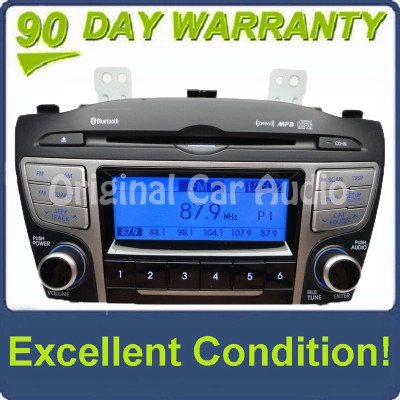 HYUNDAI Tucson Radio Stereo MP3 CD Player XM Satellite Bluetooth AUX 2010 2011 2012 2013